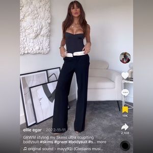 STRAIGHT NECK BODYSUIT by SKIMS